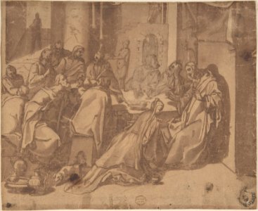 Mary Magdalen Annointing the Feet of Christ MET DP802329