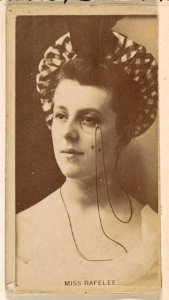 Miss Rafelee, from the Actresses series (N245) issued by Kinney Brothers to promote Sweet Caporal Cigarettes MET DP859344