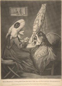 Miss Prattle Consulting Doctor Double Fee about her Pantheon Head Dress MET DP808229