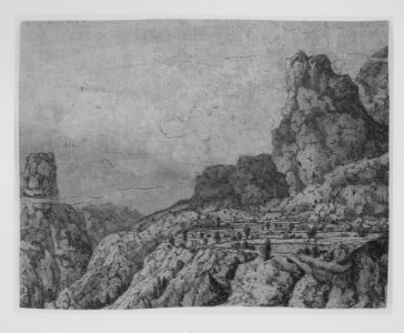 Mountain Valley with a Plateau MET MM8361