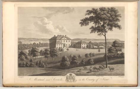 Montreal, near Sevenoke, in the County of Kent, from Edward Hasted's, The History and Topographical Survey of the County of Kent, vols. 1-3 MET DP-12696-050