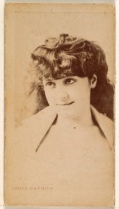 Miss Patrice, from the Actresses series (N245) issued by Kinney Brothers to promote Sweet Caporal Cigarettes MET DP859303