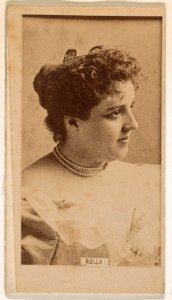 Miss Rolla, from the Actresses series (N245) issued by Kinney Brothers to promote Sweet Caporal Cigarettes MET DP859442