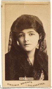 May Yohe, from the Actors and Actresses series (N45, Type 1) for Virginia Brights Cigarettes MET DP830114
