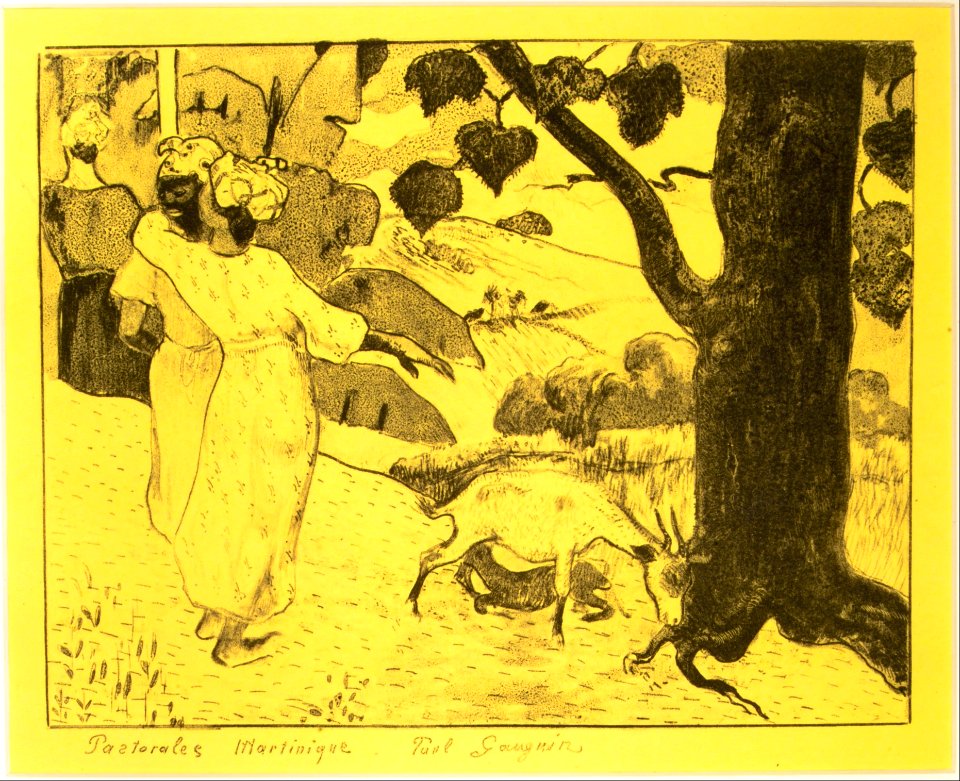 Martinique Pastorals, from the Volpini Suite- Dessins lithographiques MET DR320