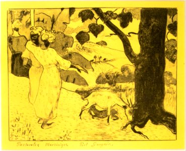 Martinique Pastorals, from the Volpini Suite- Dessins lithographiques MET DR320