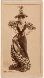 May Robson, from the Actresses series (N245) issued by Kinney Brothers to promote Sweet Caporal Cigarettes MET DP859420