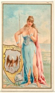 Mississippi, from the Industries of States series (N117) issued by Duke Sons & Co. to promote Honest Long Cut Tobacco MET DPB873654