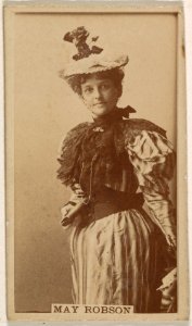 May Robson, from the Actresses series (N245) issued by Kinney Brothers to promote Sweet Caporal Cigarettes MET DP859419