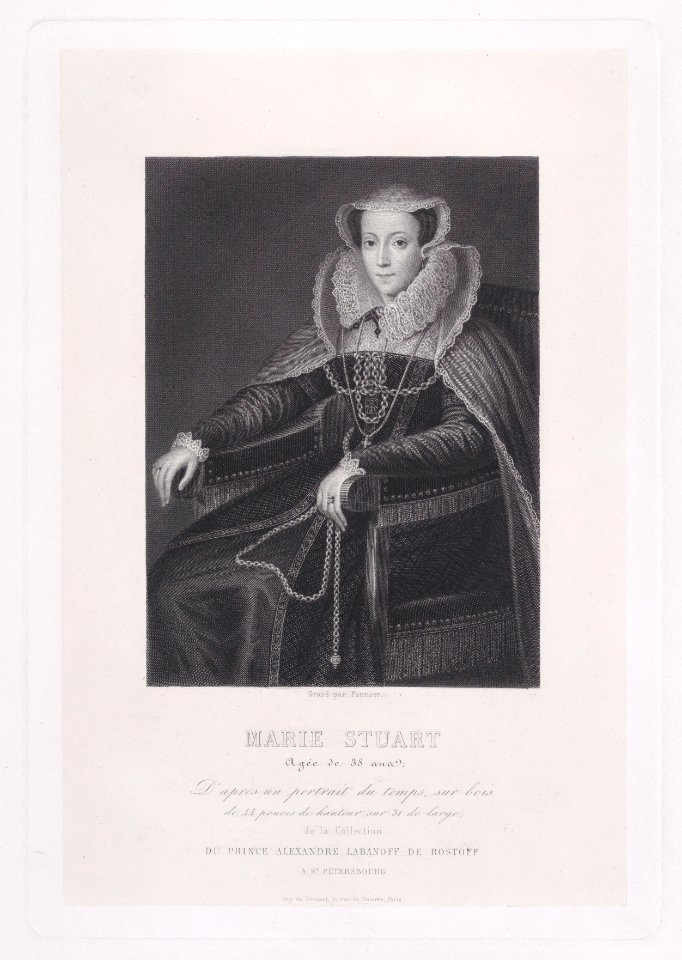 Marie Stuarte, agée de 38 ans Met DP890046
