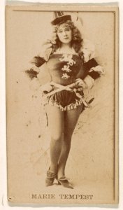 Marie Tempest, from the Actresses series (N245) issued by Kinney Brothers to promote Sweet Caporal Cigarettes MET DP859699