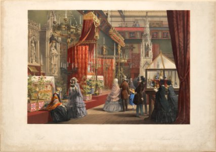Mediaeval Court from the Great Exhibition of 1851 MET DP258011