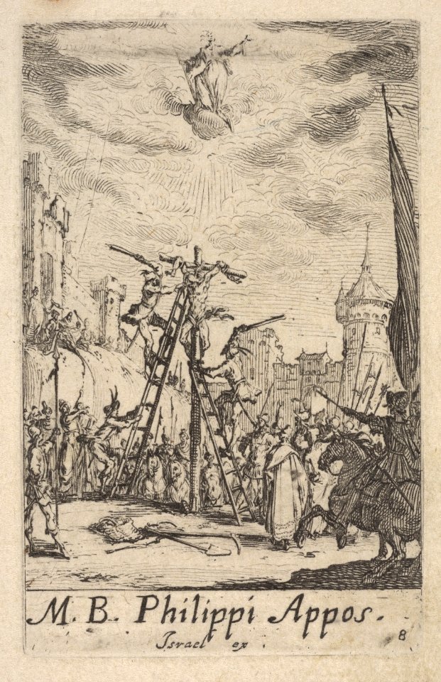 Martyrdom of Saint Philip, from the series 'The little apostles' (Les petits apôtres) MET DP833443
