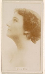 Marie Reid, from the Actresses series (N245) issued by Kinney Brothers to promote Sweet Caporal Cigarettes MET DP859376