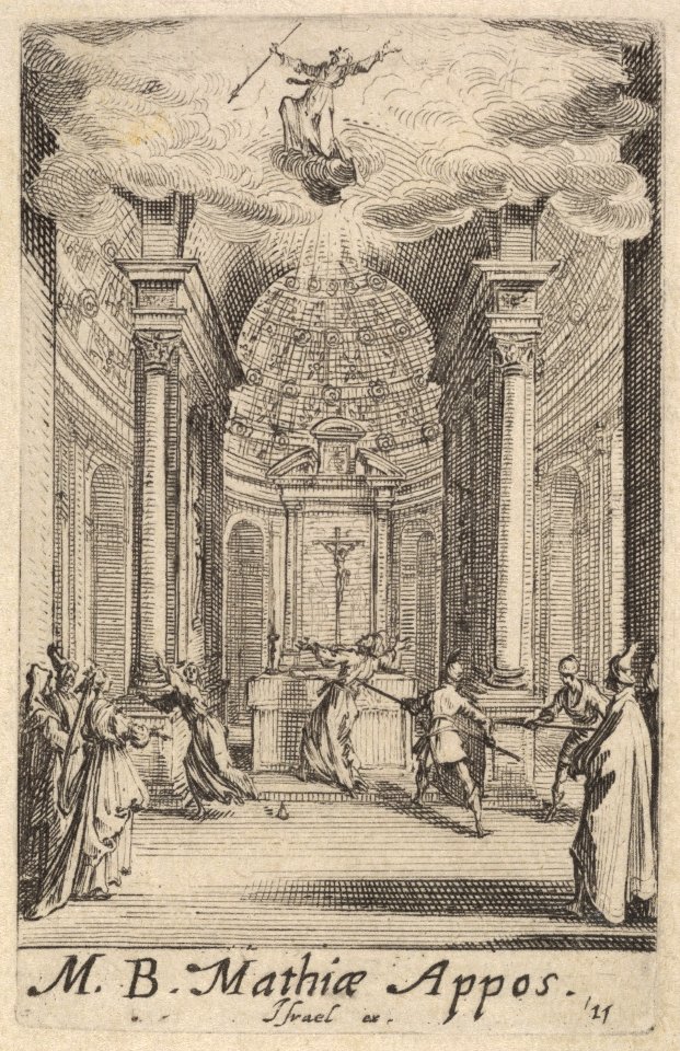 Martyrdom of Saint Matthias, from the series 'The little apostles' (Les petits apôtres) MET DP833436