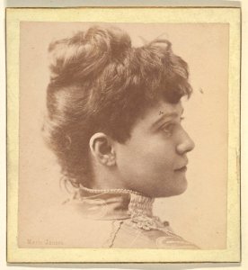 Marie Jansen, from the Actresses series (N246), Type 2, issued by Kinney Brothers to promote Sporting Extra Cigarettes MET DP860107