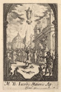 Martyrdom of Saint James the Greater, from the series 'The little apostles' (Les petits apôtres) MET DP833433