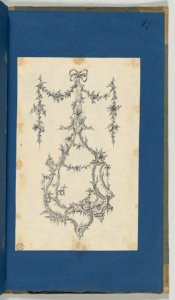 Mirror with Sconces, in Chippendale Drawings, Vol. I MET DP-14278-074