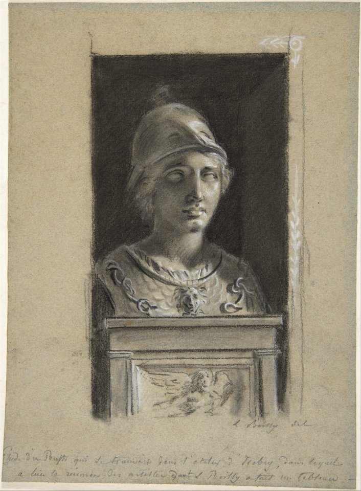 Minerva (Study after a Sculpture) MET DP811462