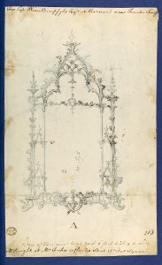 Mirror, in Chippendale Drawings, Vol. I MET DP104192