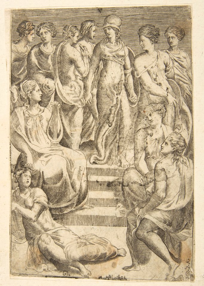 Minerva and the Arts and Sciences MET DP812665