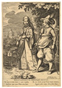 Mediolanensis Viri Feminaeque Ornatus, from Fashions of Different Nations MET DP821196