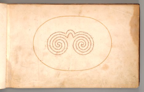 Micrographic Design in the Shape of a Pair of Glasses MET DP-12235-015