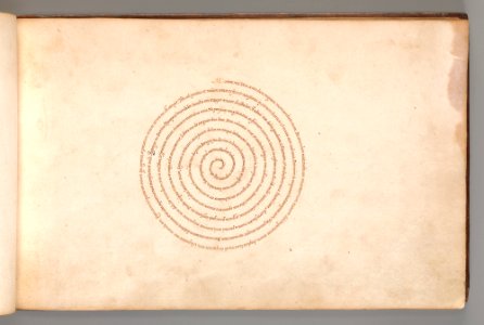 Micrographic Design in the Shape of a Spiral MET DP-12235-020