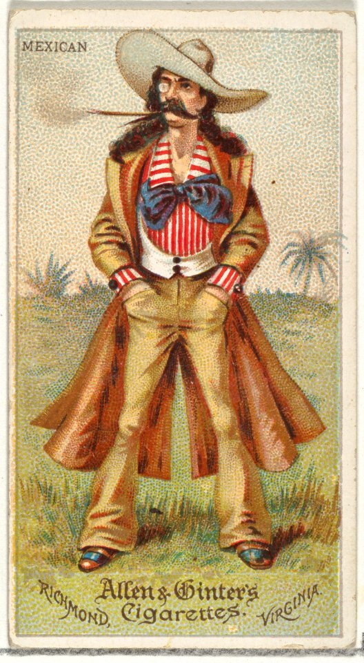 Mexican, from World's Dudes series (N31) for Allen & Ginter Cigarettes MET DP838494