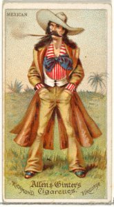 Mexican, from World's Dudes series (N31) for Allen & Ginter Cigarettes MET DP838494