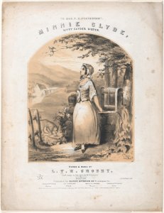 Minnie Clyde, Kitty Clyde's Sister (Sheet music cover) MET DP875126