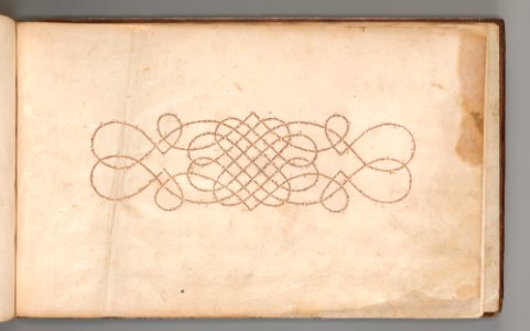 Micrographic Design in the Shape of a Knot MET DP-12235-118