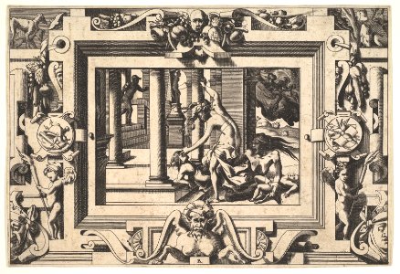 Medea kills the two children she had by Jason- Histoire de Jason et de la conquête de la toison d'or. MET DP829669