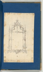 Mirror, in Chippendale Drawings, Vol. I MET DP-14278-068