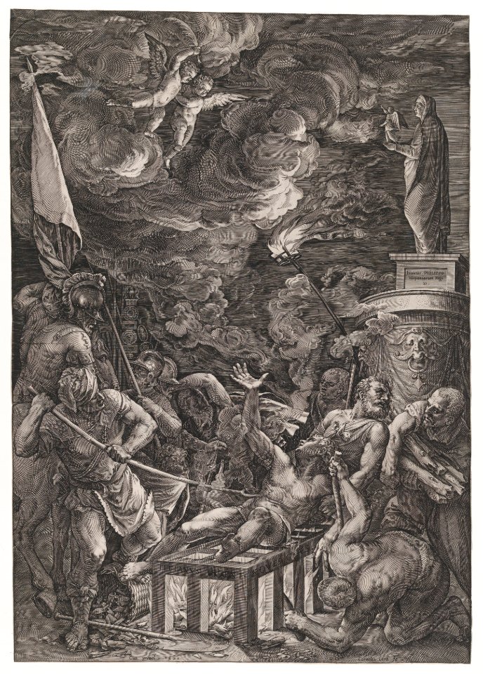 Martyrdom of St. Lawrence MET DP874331 | Creazilla