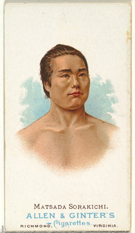 Matsuda Sorakichi, Wrestler, from World's Champions, Series 1 (N28) for Allen & Ginter Cigarettes MET DP838222