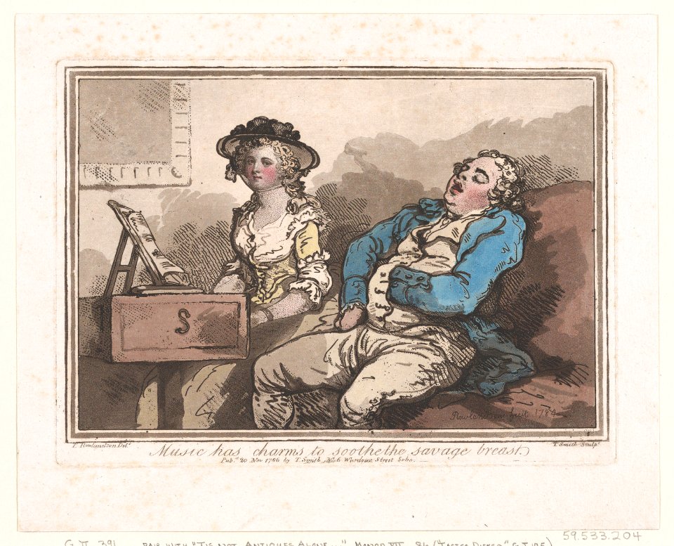Music Has Charms to Soothe the Savage Breast MET DP871866