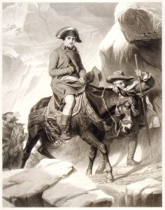 Napoleon Crossing the Alps MET DR103