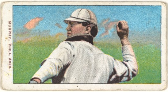 Murphy, Philadelphia, American League, from the White Border series (T206) for the American Tobacco Company MET DP845136