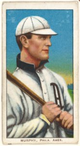 Murphy, Philadelphia, American League, from the White Border series (T206) for the American Tobacco Company MET DP845135