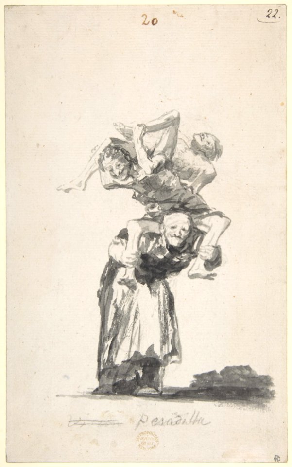 Nightmare; Witches and Old Women; Album (D), page 20 MET DP800144