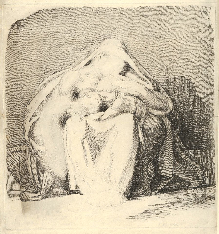 Night and Her Children Aither and Hemera (Hesiod, Theogony) MET DP836158