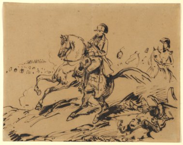 Napoleon on Horseback MET DP852153