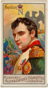 Napoleon Bonaparte, from the Great Generals series (N15) for Allen & Ginter Cigarettes Brands MET DP834792