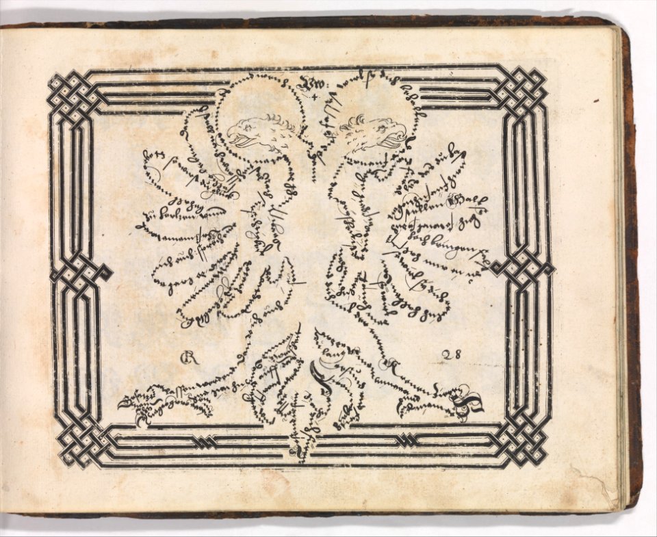 Neuw Zugerichte Schreibkunst (New -book of- Calligraphy) MET DP372396
