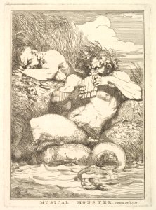 Musical Monster (from Fifteen Etchings Dedicated to Sir Joshua Reynolds) MET DP828491