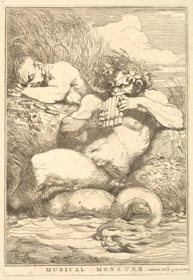 Musical Monster (from Fifteen Etchings Dedicated to Sir Joshua Reynolds) MET DP828490