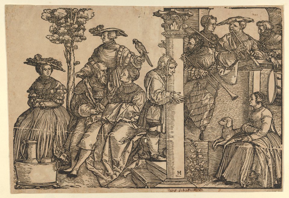 Musicians and Onlookers MET DP849297