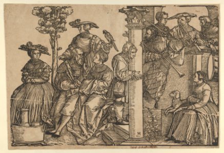 Musicians and Onlookers MET DP849297