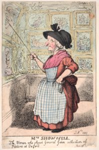Mrs. Showell, the Woman who shows General Guise's Collection of Pictures at Oxford MET DP881823